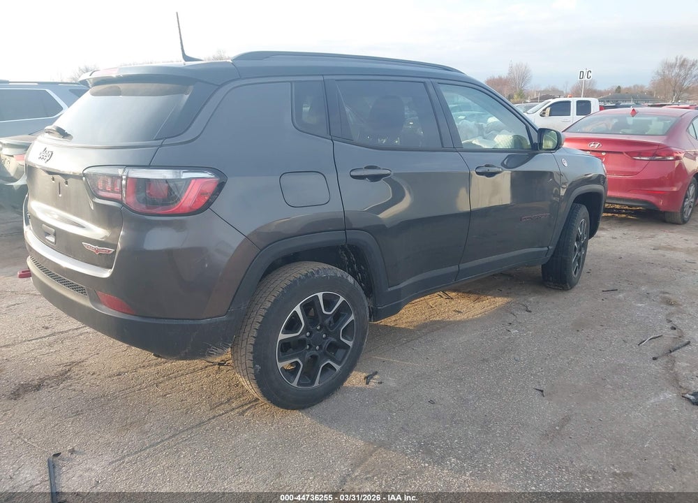 2019 JEEP COMPASS TRAILHAWK 4X4 VIN: 3C4NJDDB3KT790471