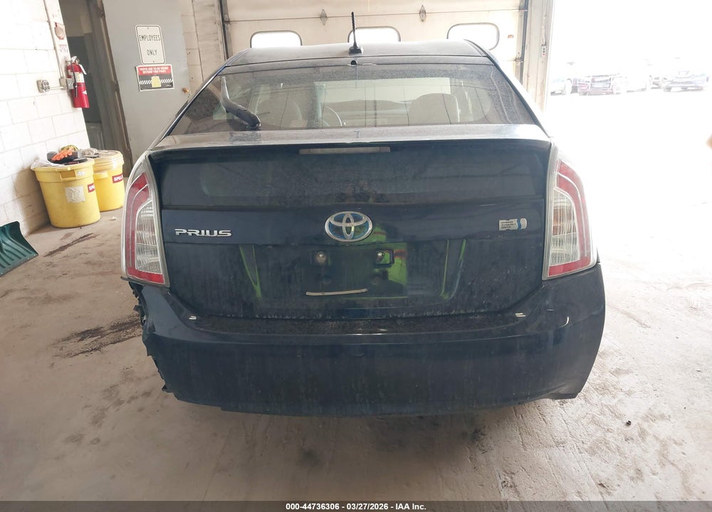 2013 TOYOTA PRIUS THREE VIN: JTDKN3DU2D1618350