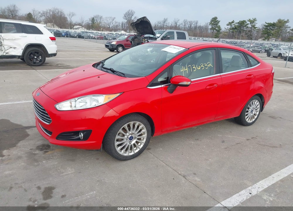 2015 FORD FIESTA TITANIUM VIN: 3FADP4CJ8FM111724