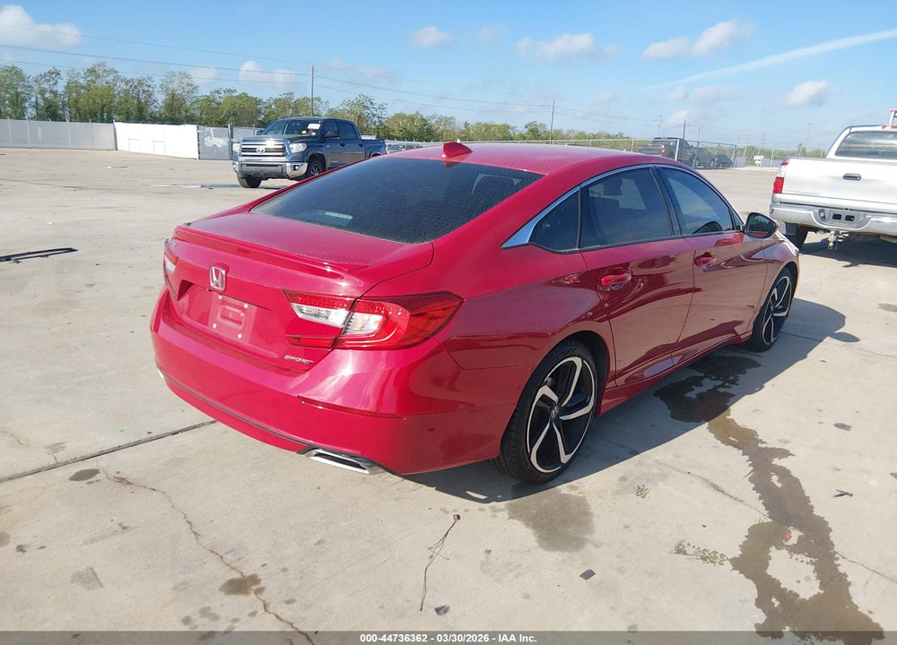 2020 HONDA ACCORD SPORT VIN: 1HGCV1F38LA004819