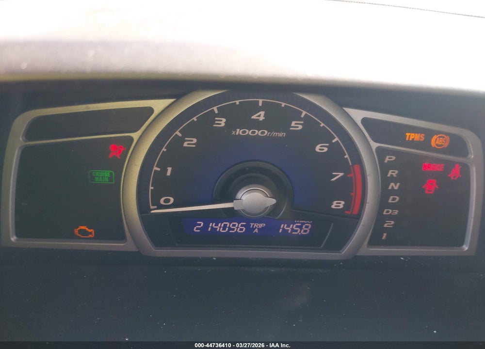 2009 HONDA CIVIC LX VIN: 2HGFG12669H522042