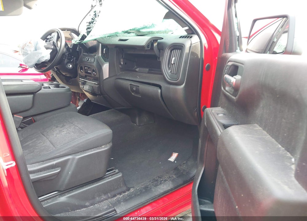 2021 CHEVROLET SILVERADO 1500 4WD  SHORT BED CUSTOM TRAIL BOSS VIN: 3GCPYCEH2MG101078