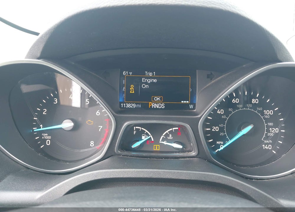 2017 FORD ESCAPE SE VIN: 1FMCU0GD6HUE74772