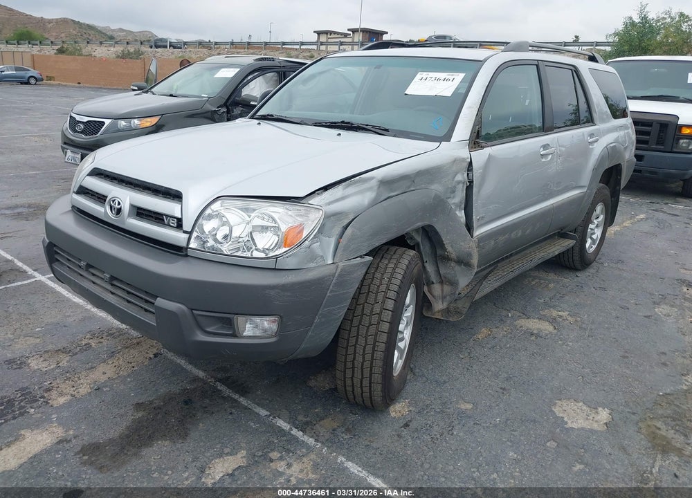 2003 TOYOTA 4RUNNER SR5 V8 VIN: JTEZT14R530001433