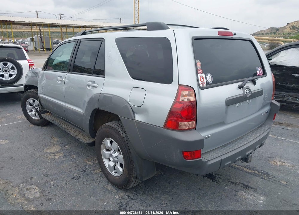 2003 TOYOTA 4RUNNER SR5 V8 VIN: JTEZT14R530001433