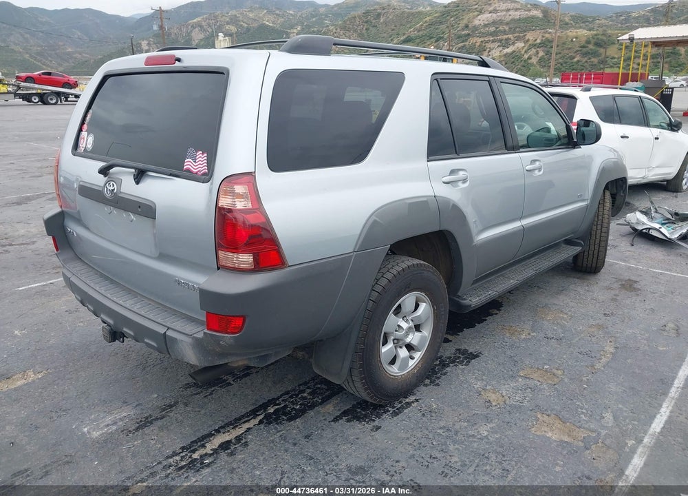 2003 TOYOTA 4RUNNER SR5 V8 VIN: JTEZT14R530001433