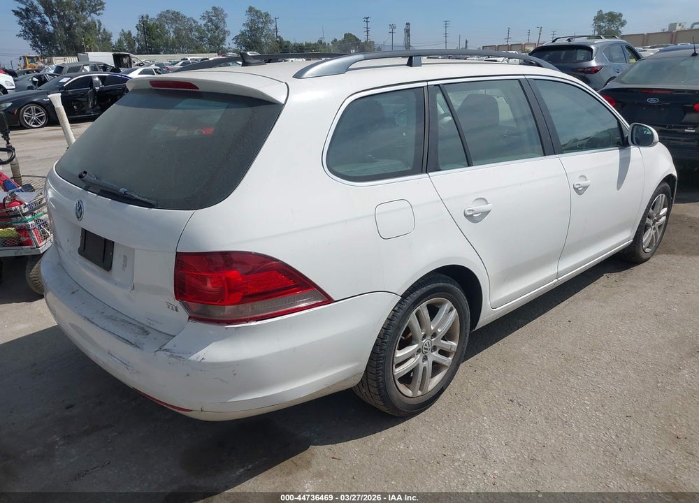 2012 VOLKSWAGEN JETTA SPORTWAGEN 2.0L TDI VIN: 3VWPL7AJ8CM669038