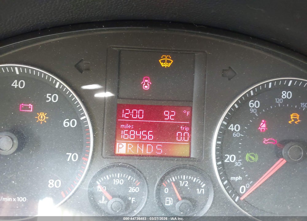 2008 VOLKSWAGEN JETTA SE/SEL VIN: 3VWRM71K48M057893