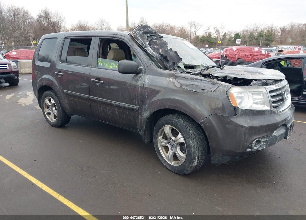 2015 HONDA PILOT EX-L VIN: 5FNYF4H54FB059510