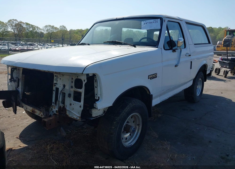 1995 FORD BRONCO U100 VIN: 1FMEU15N7SLA17881