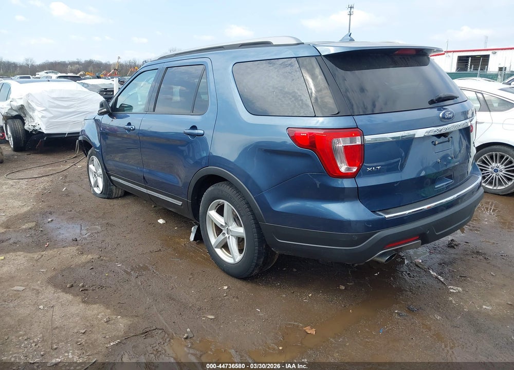 2018 FORD EXPLORER XLT VIN: 1FM5K7DH9JGA65653