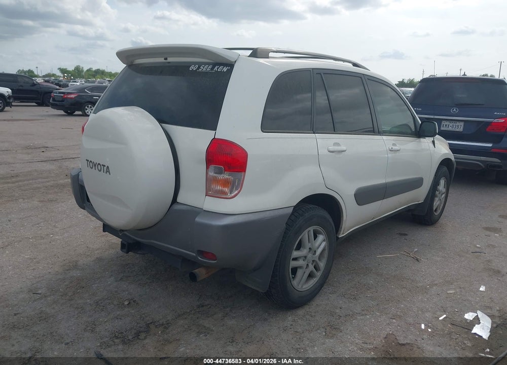 2001 TOYOTA RAV4 VIN: JTEGH20VX10040663