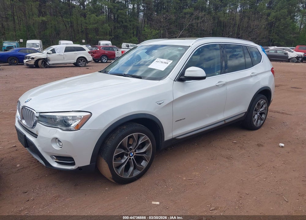 2015 BMW X3 SDRIVE28I VIN: 5UXWZ7C59F0F76017