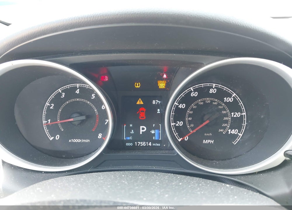 2011 MITSUBISHI OUTLANDER SPORT ES VIN: JA4AP3AU6BZ022726