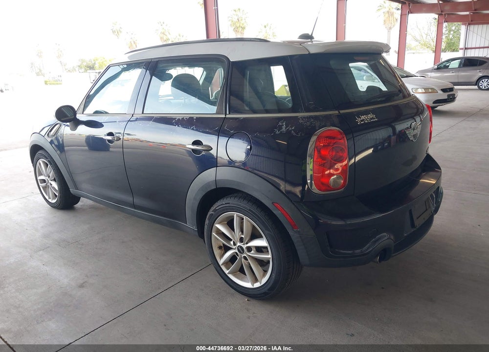 2012 MINI COOPER S COUNTRYMAN VIN: WMWZC3C57CWL82470