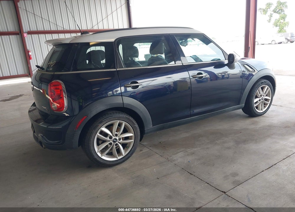 2012 MINI COOPER S COUNTRYMAN VIN: WMWZC3C57CWL82470