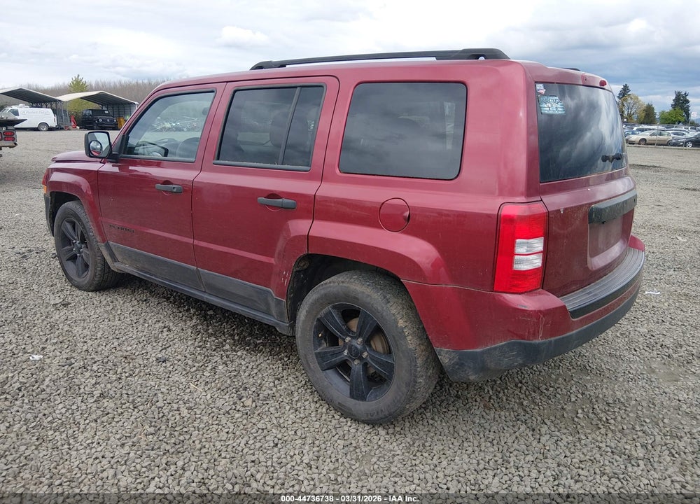 2014 JEEP PATRIOT ALTITUDE VIN: 1C4NJPBA5ED890304
