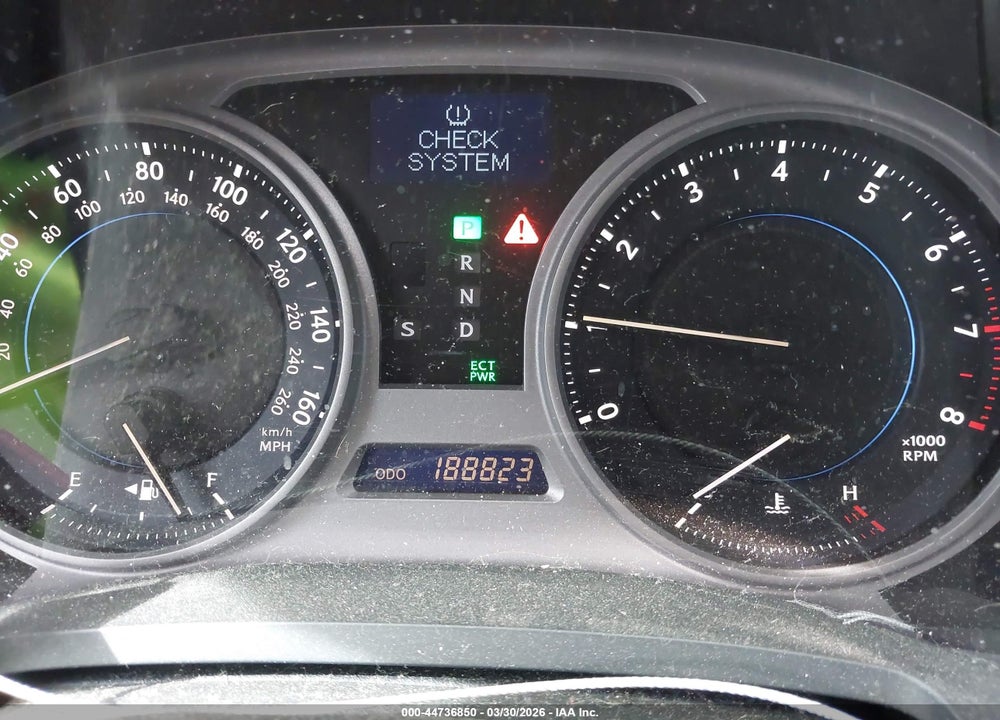 2009 LEXUS IS 250 VIN: JTHBK262X92083024
