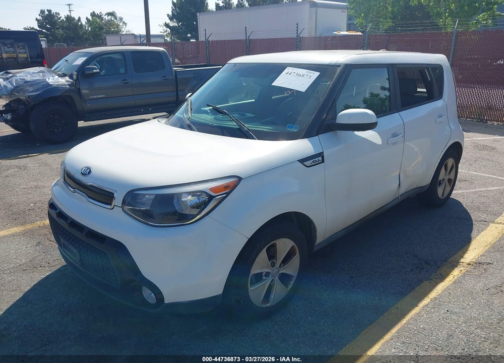 2016 KIA SOUL + VIN: KNDJP3A57G7388342