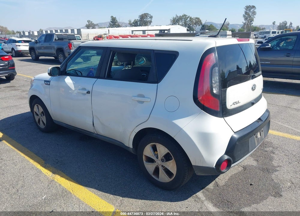 2016 KIA SOUL + VIN: KNDJP3A57G7388342