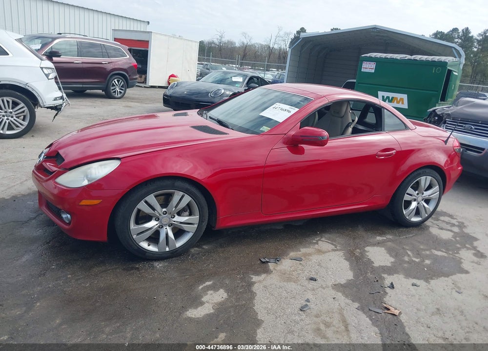 2009 MERCEDES-BENZ SLK 350 VIN: WDBWK58F39F190010