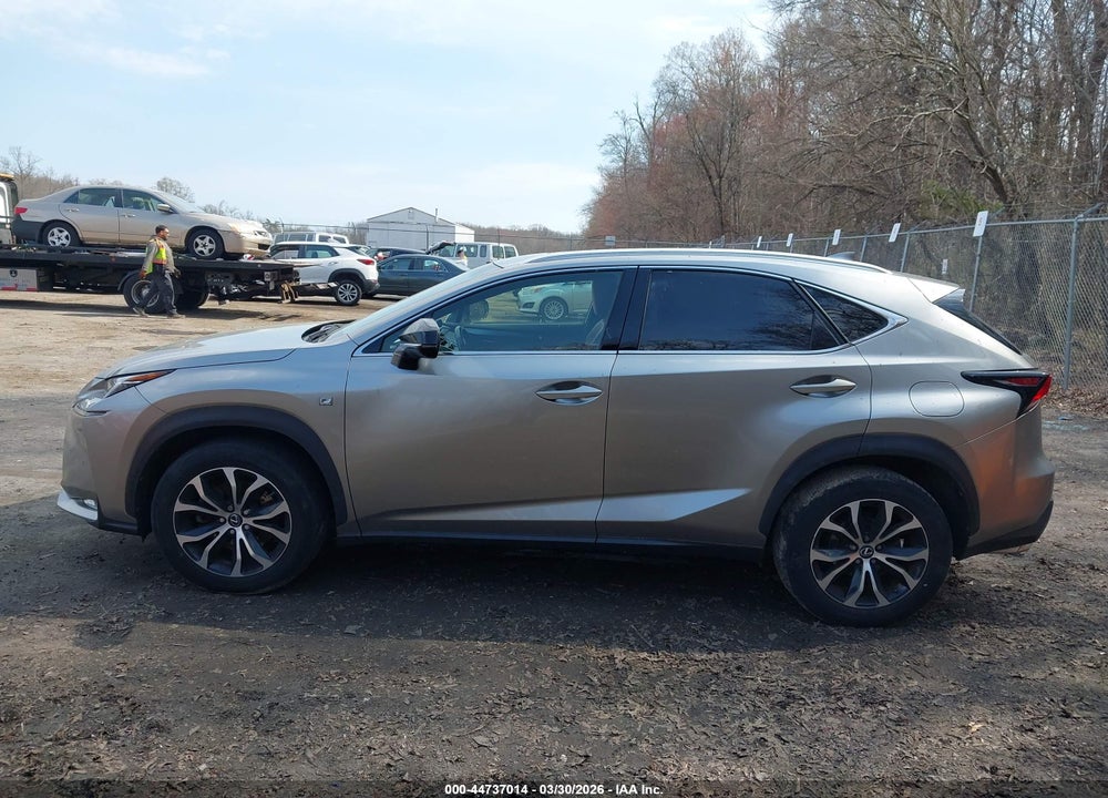 2016 LEXUS NX 200T F SPORT VIN: JTJBARBZ6G2089445