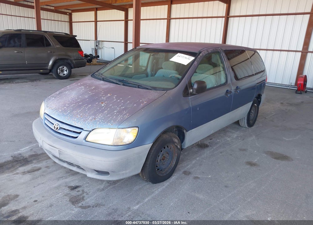 2001 TOYOTA SIENNA CE VIN: 4T3ZF19C81U399665