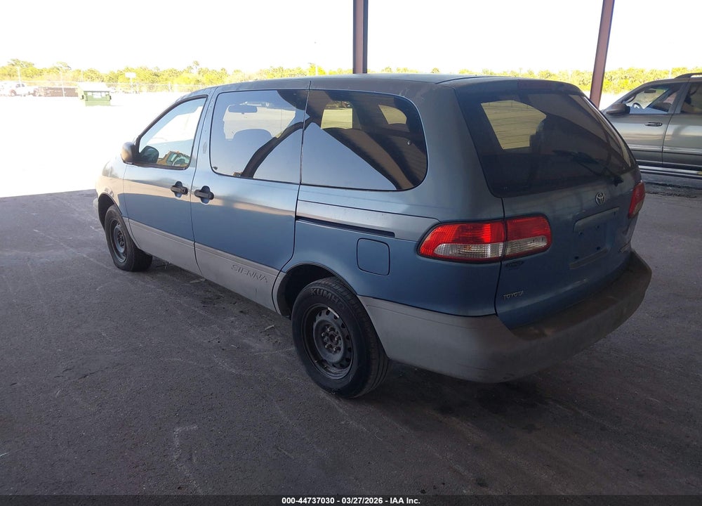 2001 TOYOTA SIENNA CE VIN: 4T3ZF19C81U399665