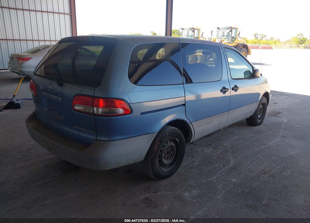 2001 TOYOTA SIENNA CE VIN: 4T3ZF19C81U399665