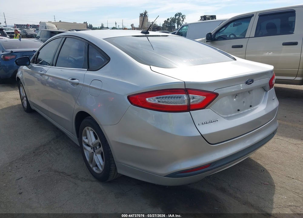 2013 FORD FUSION SE VIN: 3FA6P0H70DR281655