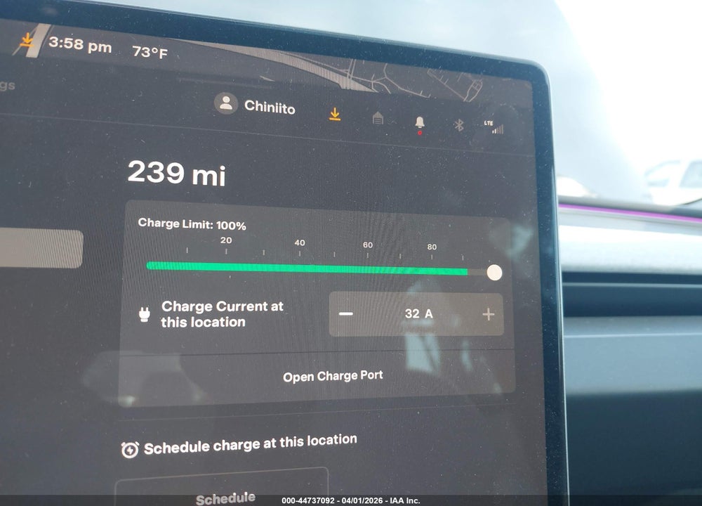 2024 TESLA MODEL 3 LONG RANGE DUAL MOTOR ALL-WHEEL DRIVE/REAR-WHEEL DRIVE VIN: 5YJ3E1EA3RF782220
