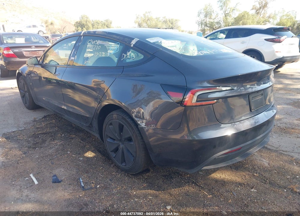 2024 TESLA MODEL 3 LONG RANGE DUAL MOTOR ALL-WHEEL DRIVE/REAR-WHEEL DRIVE VIN: 5YJ3E1EA3RF782220