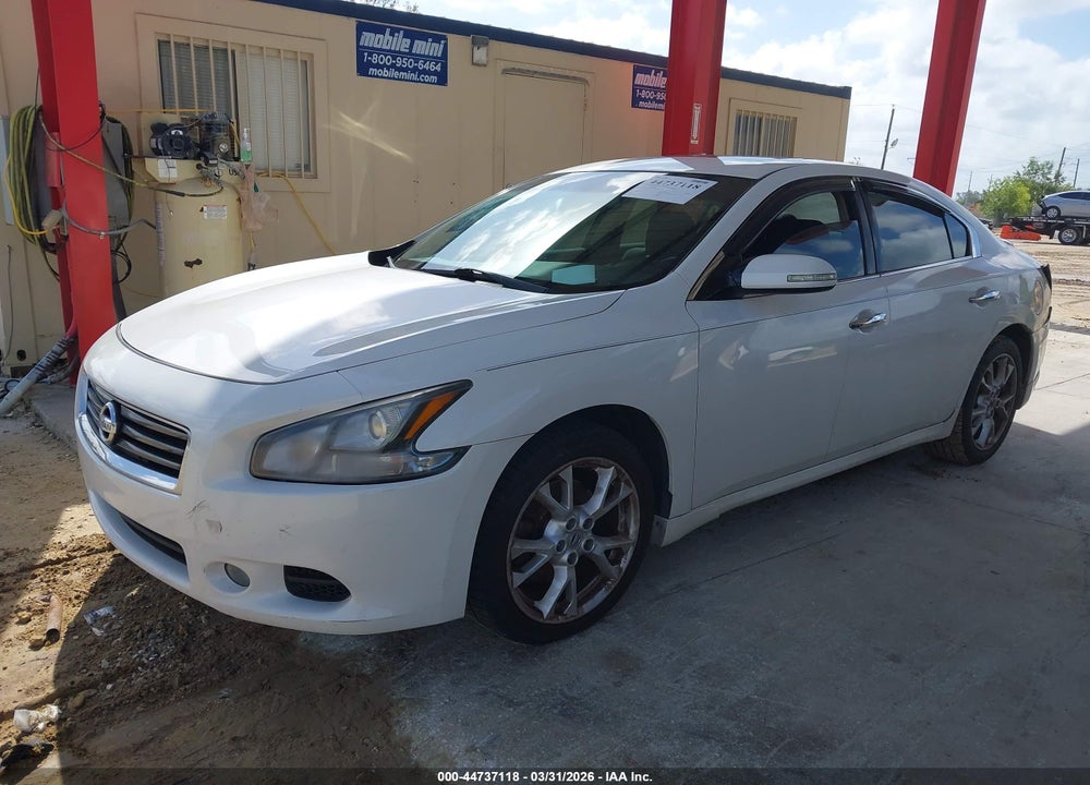 2012 NISSAN MAXIMA 3.5 S VIN: 1N4AA5AP8CC843981
