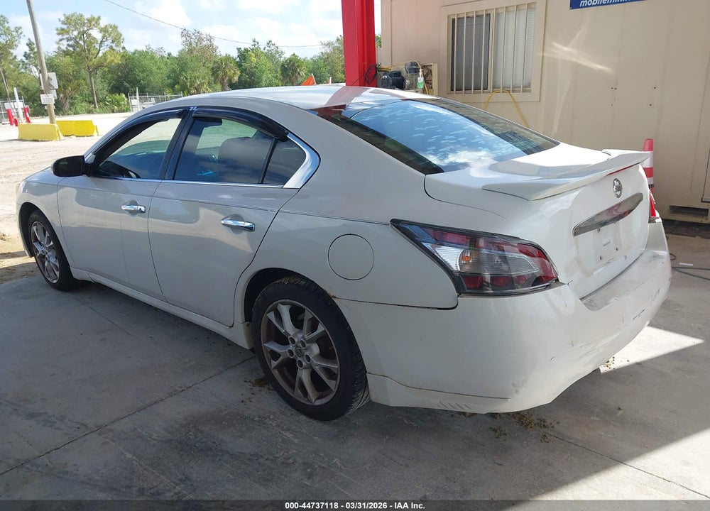 2012 NISSAN MAXIMA 3.5 S VIN: 1N4AA5AP8CC843981