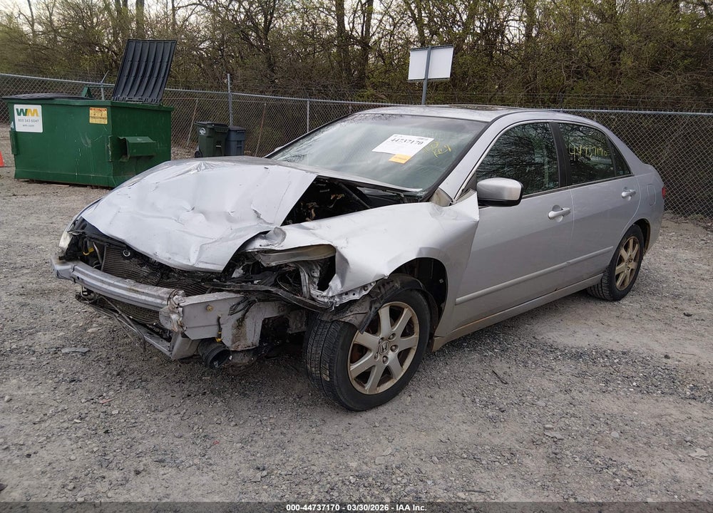 2005 HONDA ACCORD 3.0 EX VIN: 1HGCM665X5A009394