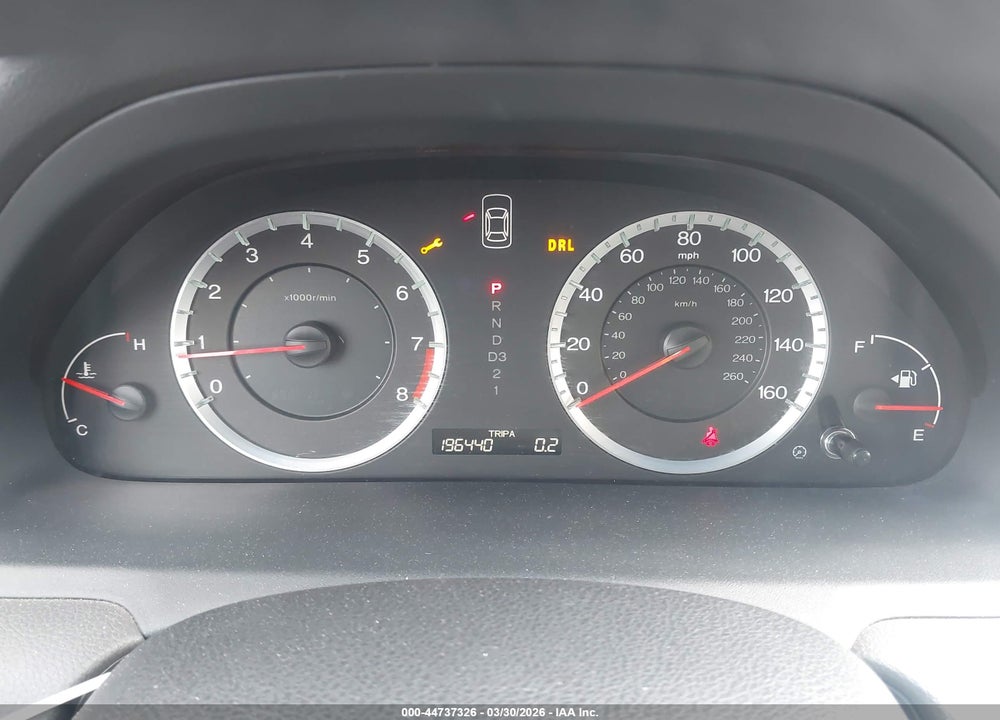2009 HONDA ACCORD 2.4 EX VIN: 1HGCP267X9A123208
