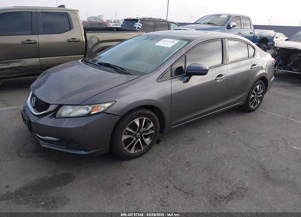 2014 HONDA CIVIC EX VIN: 19XFB2F82EE207145