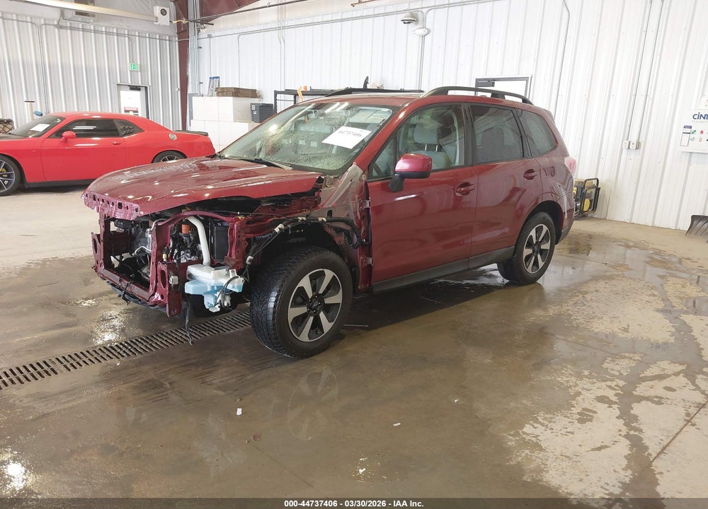 2017 SUBARU FORESTER 2.5I PREMIUM VIN: JF2SJAGC7HH467880