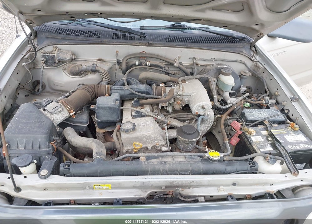 2002 TOYOTA TACOMA VIN: 5TENL42N12Z012299