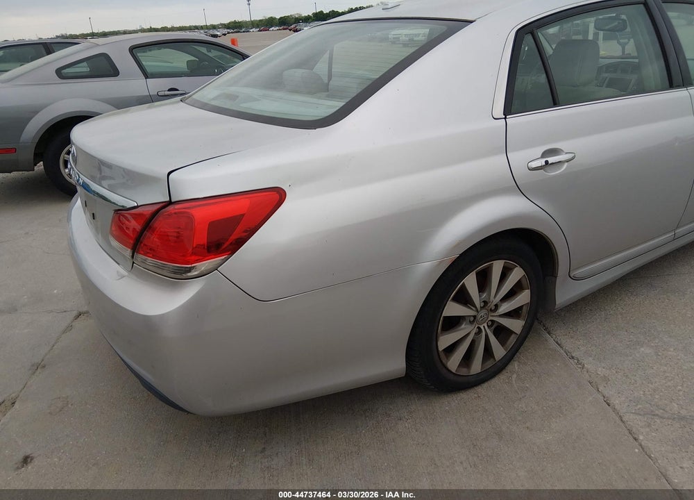 2011 TOYOTA AVALON LIMITED VIN: 4T1BK3DB2BU399971