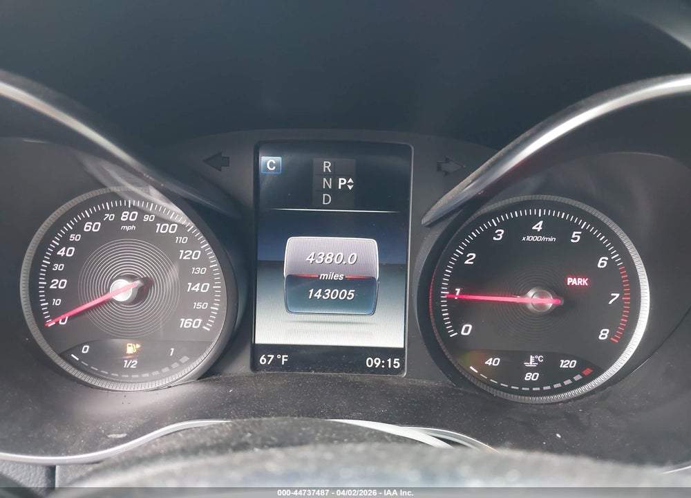 2017 MERCEDES-BENZ C 300 SPORT VIN: 55SWF4JB7HU205844
