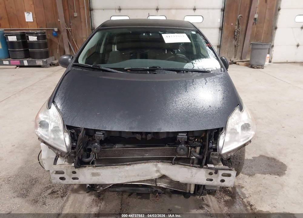 2013 TOYOTA PRIUS THREE VIN: JTDKN3DU8D1725080