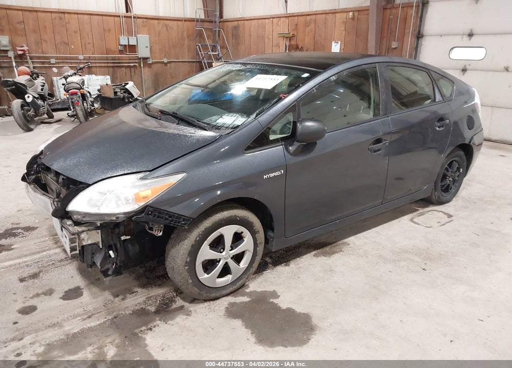 2013 TOYOTA PRIUS THREE VIN: JTDKN3DU8D1725080