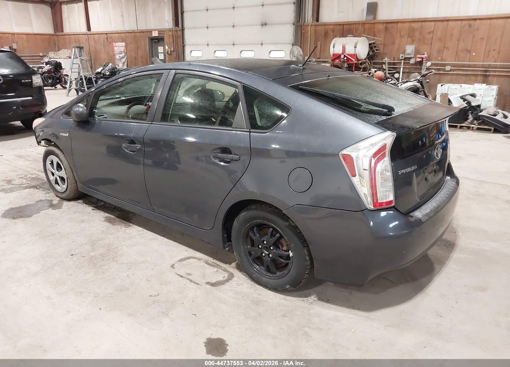 2013 TOYOTA PRIUS THREE VIN: JTDKN3DU8D1725080