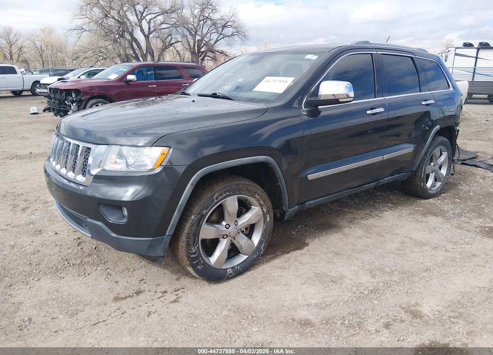 2011 JEEP GRAND CHEROKEE OVERLAND VIN: 1J4RR6GT0BC560192