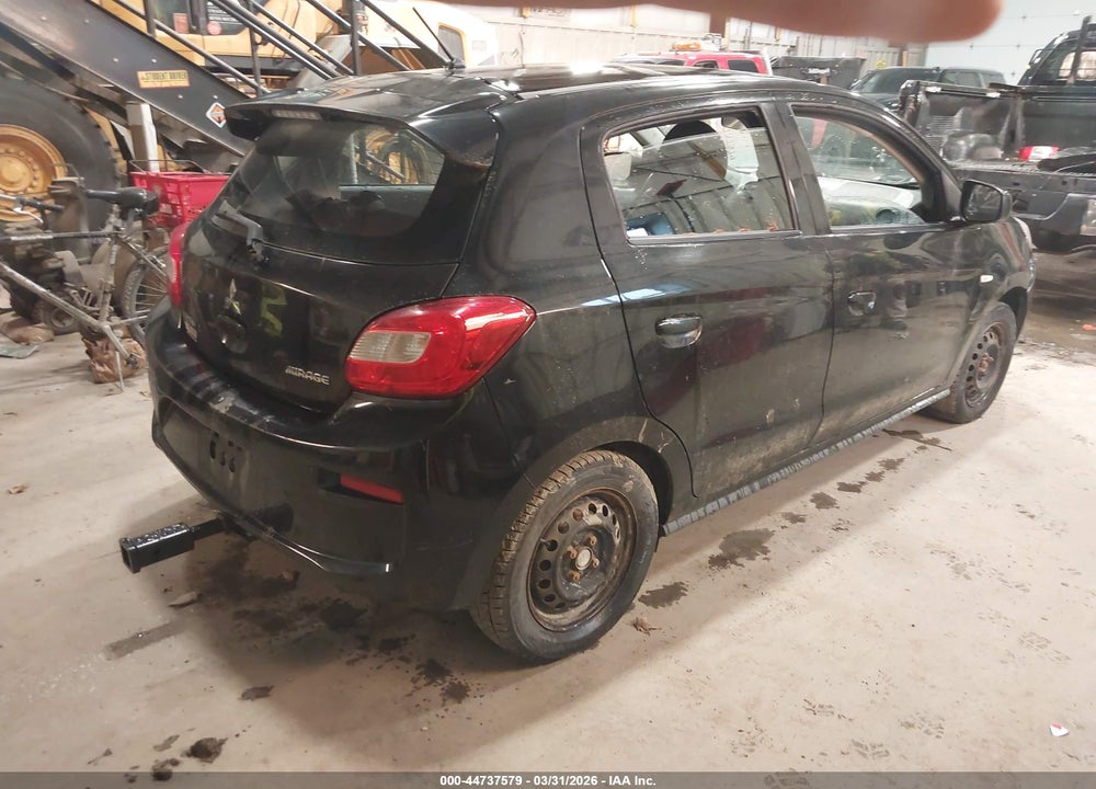 2017 MITSUBISHI MIRAGE ES VIN: ML32A3HJ7HH013512