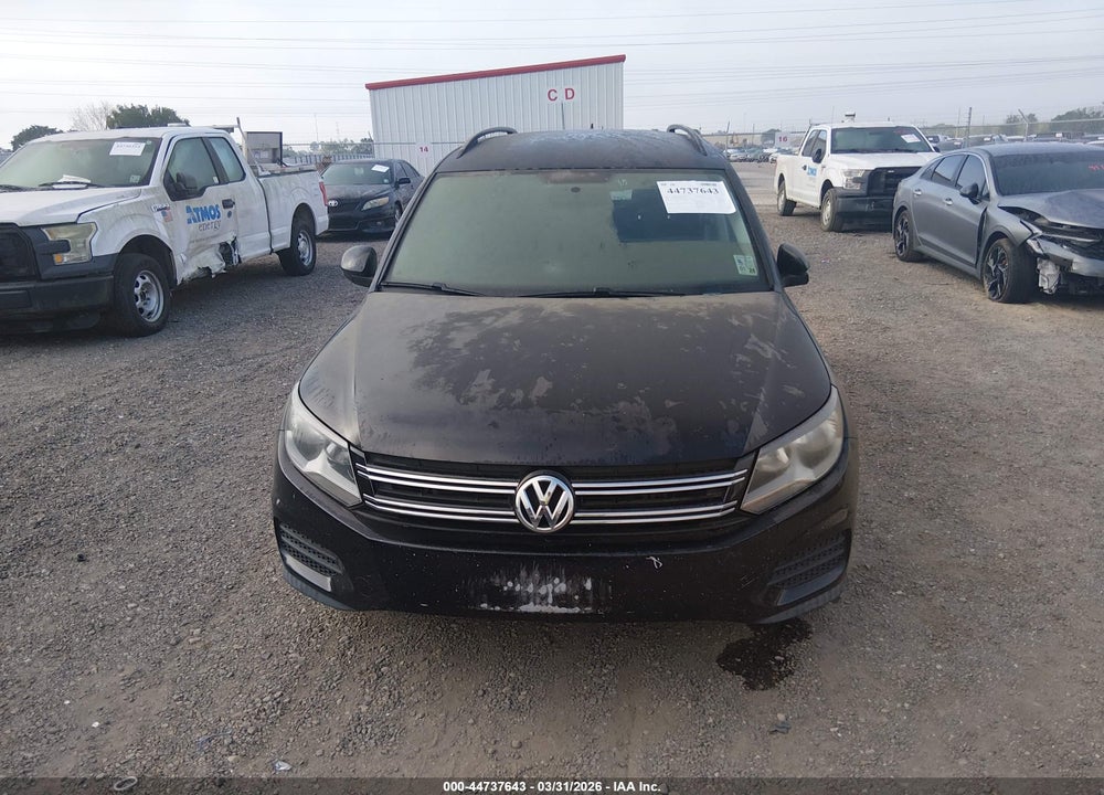 2015 VOLKSWAGEN TIGUAN S VIN: WVGAV7AX4FW530595