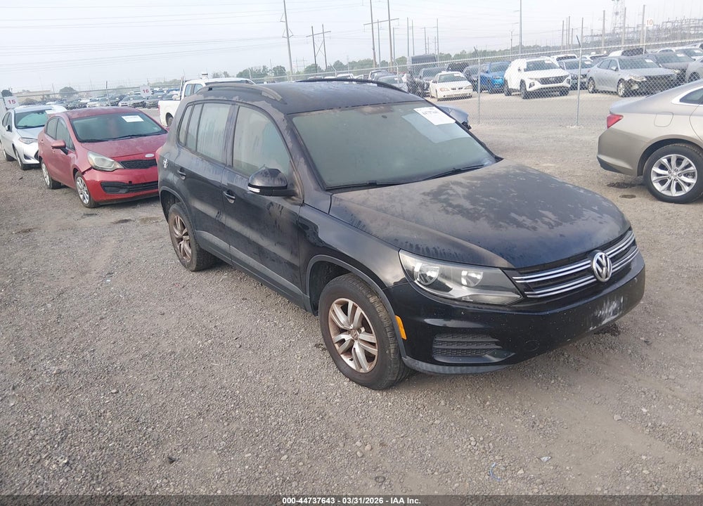 2015 VOLKSWAGEN TIGUAN S VIN: WVGAV7AX4FW530595