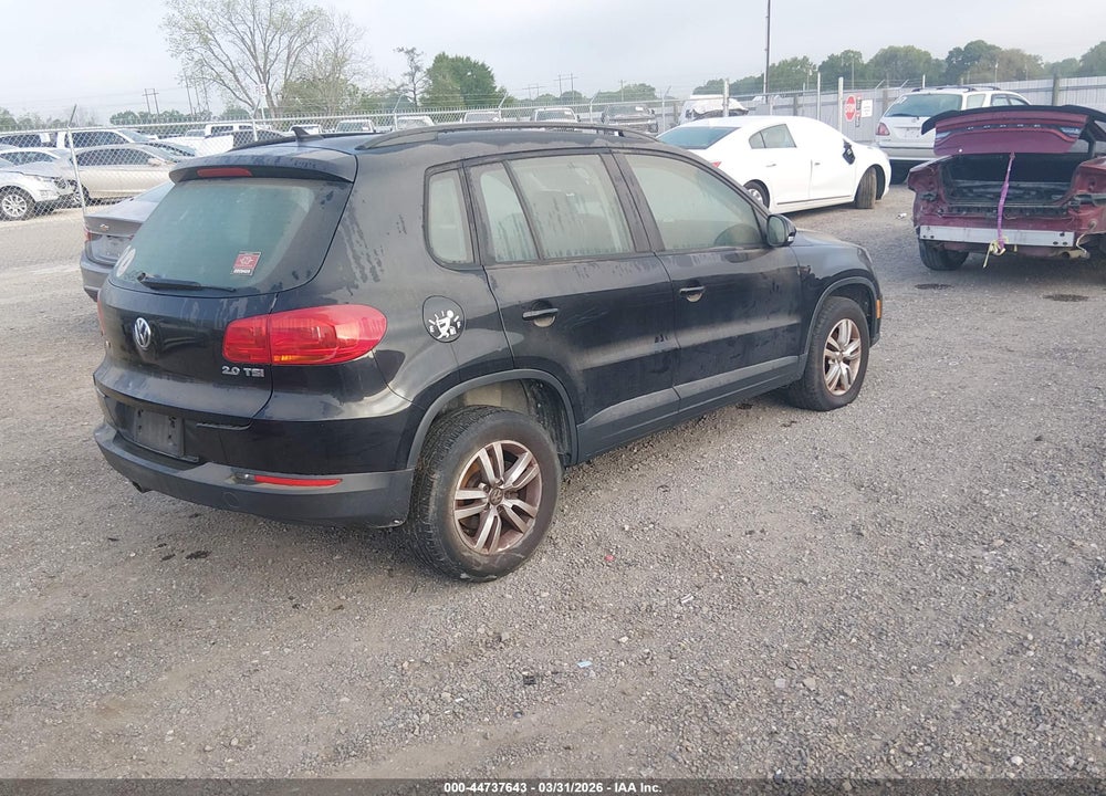 2015 VOLKSWAGEN TIGUAN S VIN: WVGAV7AX4FW530595