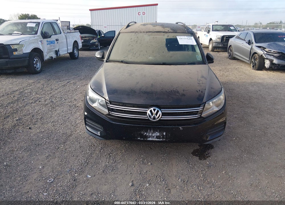 2015 VOLKSWAGEN TIGUAN S VIN: WVGAV7AX4FW530595